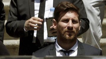 Lionel Messi en tribunal