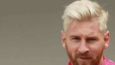 Lionel Messi estrena nuevo look