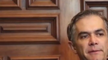 Miguel Ángel Mancera, alcalde de la Ciudad de México.