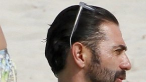 Los recién casados derrocharon pasión en las playas de Ibiza.