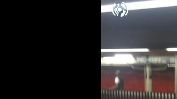 Autoridades del subway alertaron a los jugadores de Pokémon Go a no cruzar la línea amarilla mientras juegan