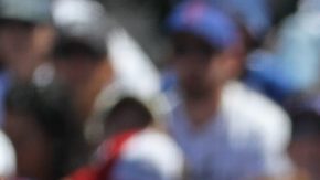 Anthony Rizzo de los Chicago Cubs bateó dos jonrones ante Bartolo Colón.