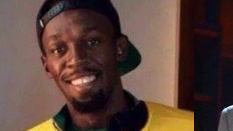 Usain Bolt y Arturo Rivera
