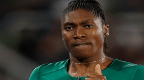Caster Semenya y Margaret Wambui.