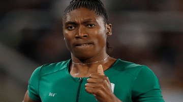 Caster Semenya y Margaret Wambui.