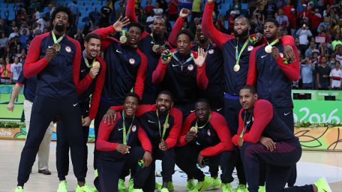 La selección de basquetbol terminó por redondear una gran actuación de EE.UU.