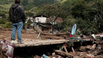 Destrucción y muerte deja la tormenta tropical en México.