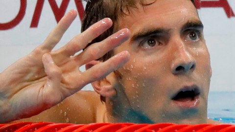Michael Phelps lleva ganando el 200 estilos durante cuatro ediciones olímpicas.