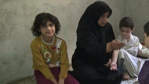 Lamentable situación de la población civil