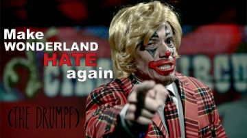 “Crusade in Wonderland: Rise of the Drumpf” es sátira, filmada en Nueva York, que cuenta cómo podría ser un mundo dominado por Donald Trump.