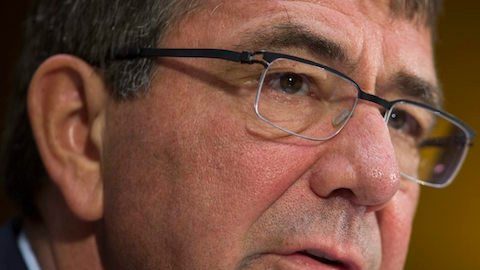 El secretario de Defensa de Estados Unidos, Ashton Carter