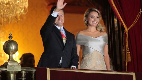 Angélica Rivera, esposa del presidente de México,  Enrique Peña Nieto.