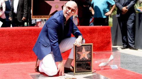 El rapero recibió su estrella en el paseo de la fama el pasado 15 de julio en Los Ángeles.