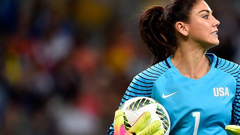 Hope Solo escuchó cómo le gritaban "Zika" cada vez que tocaba la pelota.