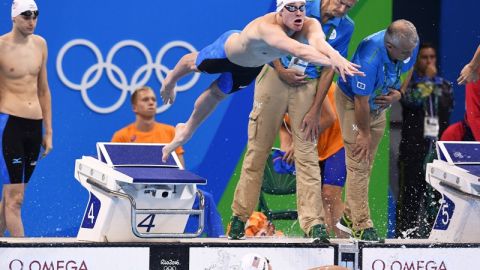 Gunnar Bentz y Jack Conger durante su participación en Río 2016.