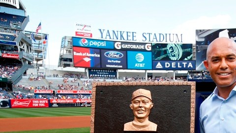 Mariano Rivera, inmortal Yankee en Monuments Park.