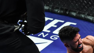 Heinrich Wassmer, quien siempre sube a la jaula con la bandera de Guatemala, ha dejado atrás una vida convulsionada para ser un profesional de la pelea.