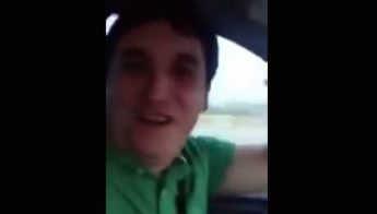 Se desconoce el estado de salud del joven que aparece en la grabación y de su copiloto.