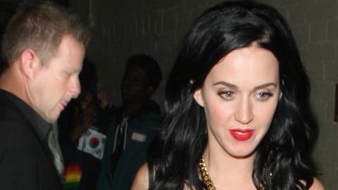 Katy se burló del momento.