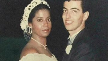 Mónica y su marido, Carlos Augusto Nobre, se casaron hace años.