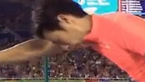 Su miembro le jugó una mala pasada a este deportista.