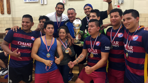 Deportivo Quevedo alcanzó el tetracampeonato de la Liga Ecuatoriana de  Nueva Jersey. /cORTESIA