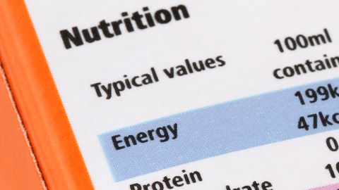 etiquetas alimentos