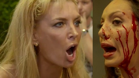 Sandra Vidal y Victoria del Rosal llegaron a los golpes en "Rica Famosa Latina"