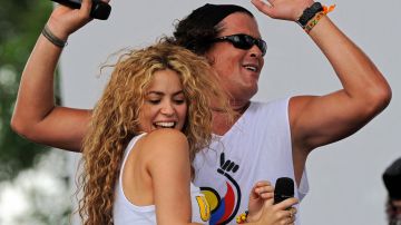 Shakira y Carlos Vives.