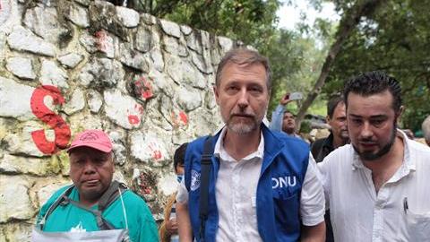 ONU aplaude la fuerza de los padres de Iguala y se suma al clamor de justicia por los 43 desaparecidos de Iguala.