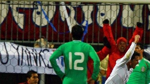 Eliminatoria del 2009. Estados Unidos se impuso por 2-0 a un Tri inoperante.