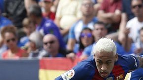 Neymar y su talento ante el Leganés.