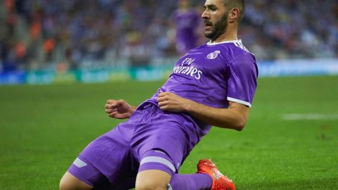 El francés Karim Benzemá anotó el 2-0 para el Real Madrid frente al Espanyol.