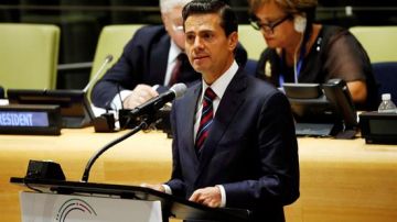 Peña Nieto resaltó el papel de México en el tema migratorio ante la ONU.