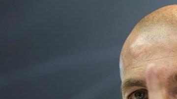 Zinedine Zidane, tecnico del Real Madrid