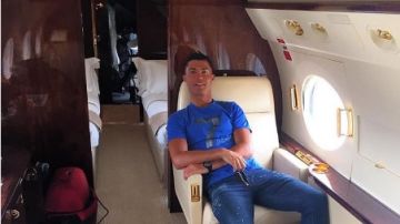 Avión de Cristiano Ronaldo