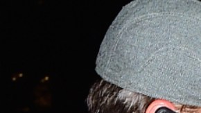 El actor y la cantante abandonaron el club por separado.