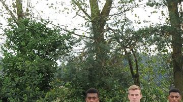 El Arsenal de la Premier League de Inglaterra se tomó la foto oficial.