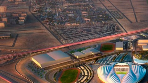 El estadio Al Wakrah en Catar es una de las sedes principales del Mundial 2022.