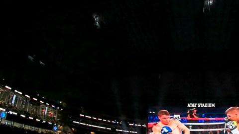 El poder de convocatoria del 'Canelo' en el AT&T Stadium fue arrasador.