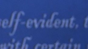 Donald Trump durante el debate en Hofstra University.