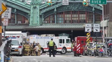 Hay cambios en el servicio por el accidente en Hoboken. BRYAN R. SMITH/AFP/Getty Images