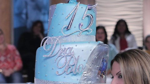 Ana María Polo festejó los 15 años.