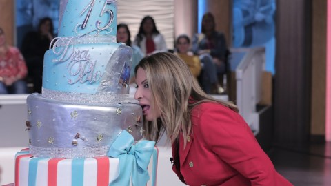 Ana María Polo festejó los 15 años.