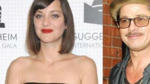 Marion y Brad Brad Pitt trabajaron juntos en el drama bélico 'Allied'.