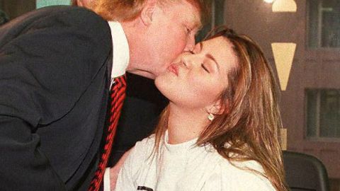 Trump creó un espectáculo entorno a la pérdida de peso de la Miss Universo Alicia Machado.