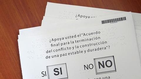 Los colombianos votan el próximo domingo.