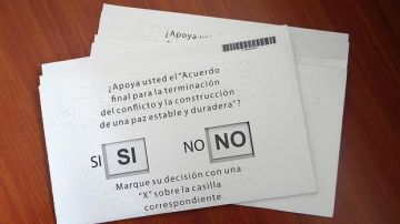 Los colombianos votan el próximo domingo.