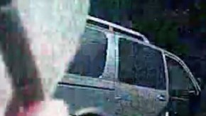 Imagen grabada por una de las cámaras. Foto: Dpto. de Policía de Charlotte-Mecklenburg