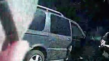 Imagen grabada por una de las cámaras. Foto: Dpto. de Policía de Charlotte-Mecklenburg